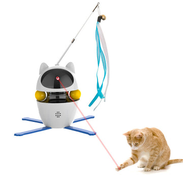 Smart Cat Laser and Teaser Toy
